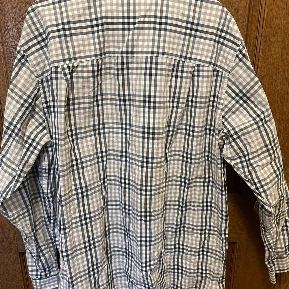 Michael Kors Men's Checkered Shirt - Black and White
